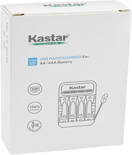 Miniatura 4 de Kastar Cargador USB inteligente CMH4 compatible con Panasonic KX-TG9332 KX-TG9332S KX-TG9332T KX-TG9333 KX-TG9333PK KX-TG9333T KX-TG9334 KX-TG9334PK