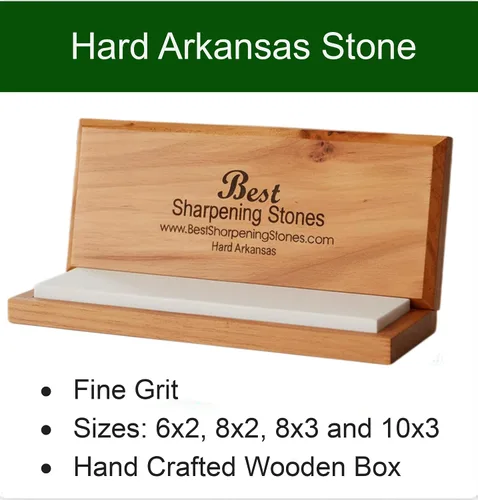 Miniatura 3 de Arkansas Piedra para afilar cuchillos - Duro 6"x2