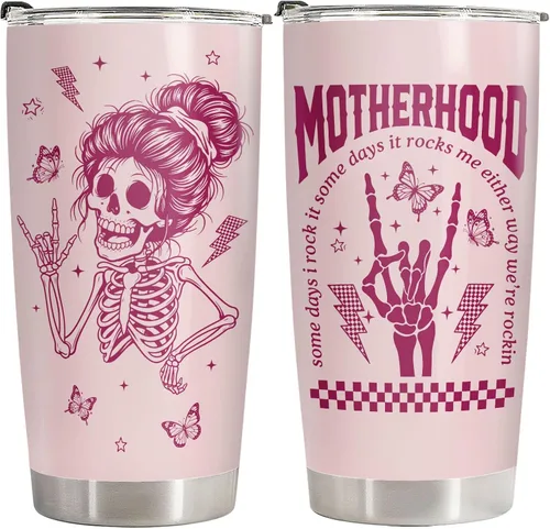 Miniatura 17 de 34HD Regalos del Día de la Madre para Mamá, Vaso Térmico de Mamá Beisbolista con Tapa, Taza de Café de Béisbol de 20oz con Aislamiento al Vacío Mamá