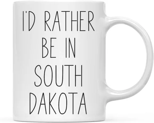 Miniatura 50 de Andaz Press Taza de café de 11 onzas, regalo con texto en inglés "I'd Rather Be in Alabama", 1 paquete, para estudiar en el extranjero, regalo