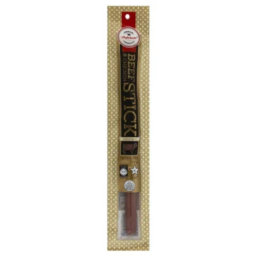 aufschnitt Carne de Vacuno Stick & pollo original sin gluten 1,5 oz. Pack de 6.