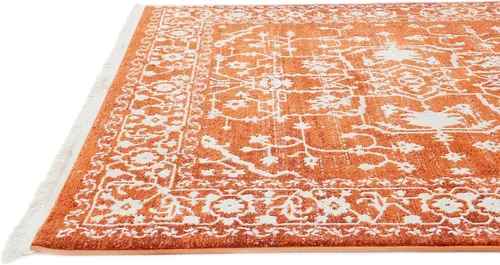 Miniatura 26 de Unique Loom Diseño tradicional clásico intrincado con detalles vintage envejecidos, alfombra de área, 3 pies 3 pulgadas x 5 pies 3 pulgadas, gris