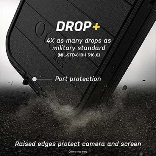 Miniatura 6 de OtterBox Defender Series - Funda de edición sin pantalla para iPhone 13 Pro Max y iPhone 12 Pro Max (solamente), solo funda, protección de defensa