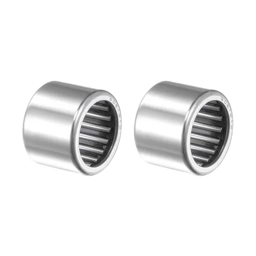 Miniatura 10 de uxcell Rodamientos de agujas SCE65 Diámetro de 3/8 pulgadas Diámetro 9/16 pulgadas OD 5/16 pulgadas de ancho de acero cromado extremo abierto 2pcs