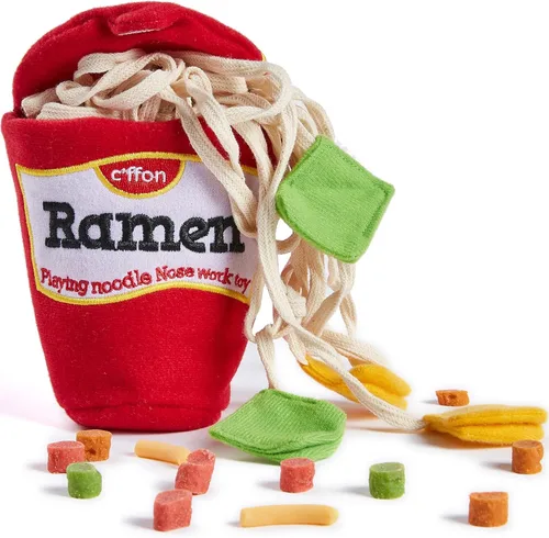 Miniatura 11 de CHEWFFON Juguetes de Rompecabezas de Enriquecimiento para Perros, Juguete Interactivo Snuffle Crinkle para Premios contra el Aburrimiento