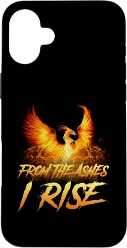 Miniatura 23 de Funda de regalo motivacional para iPhone 13 Pro Max From the Ashes I Rise Phoenix Bird