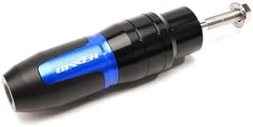 Miniatura 12 de TEMKIN W para Suzuki Gixxer SF250 Sf 250 SF250 150 125 SF motocicleta CNC Accesorios protección contra caídas Deslizador de escape deslizante B Negro