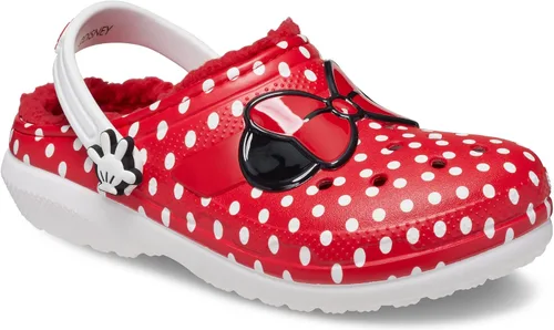 Miniatura 7 de Crocs Zuecos y pantuflas unisex de Disney con forro clásico para niños, zapatos y pantuflas de Mickey y Minnie Mouse