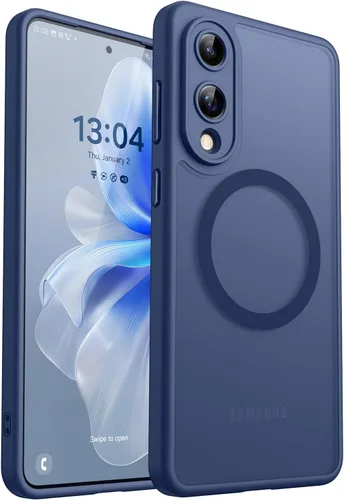 Miniatura 31 de CANSHN Funda diseñada para Samsung Galaxy A16-5G [protección completa de la cámara] [compatible con Magsafe] funda protectora trasera translúcida