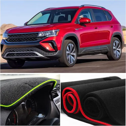 Miniatura 4 de Cubierta de tapete para salpicadero, consola central interior personalizada compatible con Volkswagen Taos SUV S SE SEL 2022 2023, accesorios