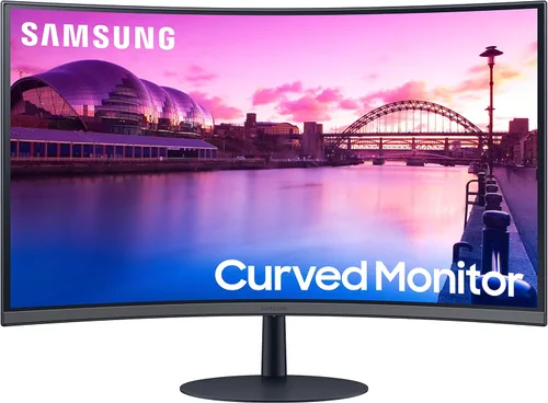 Miniatura 9 de Samsung - Serie T550 - Monitor de computadora FHD de 27 pulgadas (1080p), 75Hz, curvado, altavoces incorporados, HDMI, puerto de pantalla, FreeSync