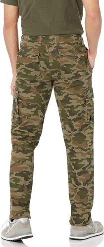 Miniatura 3 de Amazon Essentials Pantalones cargo de sarga de algodón elástico para hombre (disponibles en tallas grandes y altas)