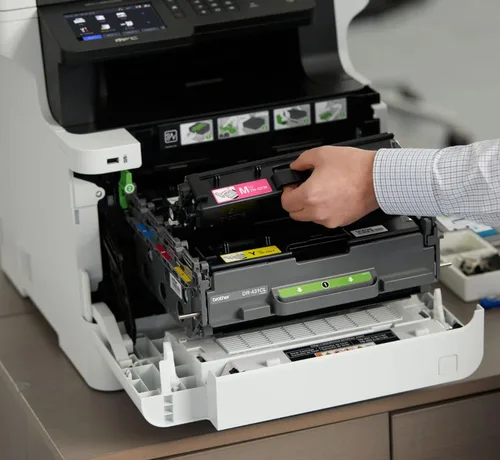 Miniatura 5 de Brother MFC-L8900CDW - Impresora láser inalámbrica todo en uno, color blanco, impresión de fax de escaneo de copia, pantalla táctil LED de 5