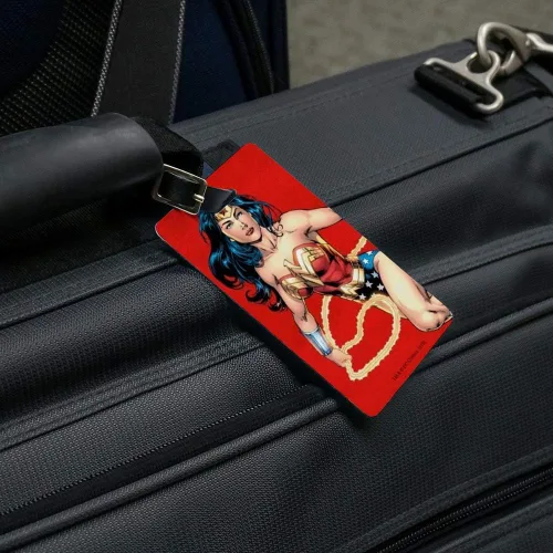 Miniatura 5 de Wonder Woman - Juego de 2 tarjetas de identificación para equipaje de mano