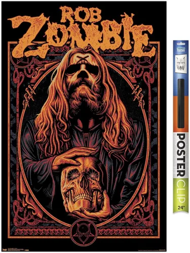 Miniatura 17 de Trends International Rob Zombie - Warlock Wall Poster, 14.725" x 22.375", Barnwood Framed Version