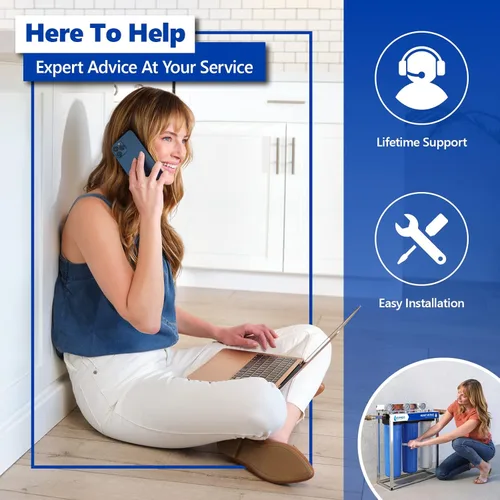 Miniatura 7 de Express Water Whole House - Juego de filtros de agua para metales pesados para toda la casa – Kit de reemplazo de filtración de agua de 3 etapas