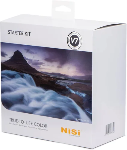 Miniatura 10 de NiSi, V7 Advance Kit - Soporte de filtro cuadrado de 3.93 pulgadas, anillo de 3.228 in, CPL de color real, 3 anillos adaptadores con filtro GND