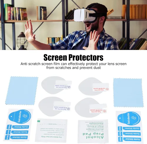 Miniatura 3 de 070 4Pcs Protective Film Lens Protector for Oculus Quest 2, Scratch-Resistant Lens Film VR Screen Cover Protectors for Virtual Reality Lenses