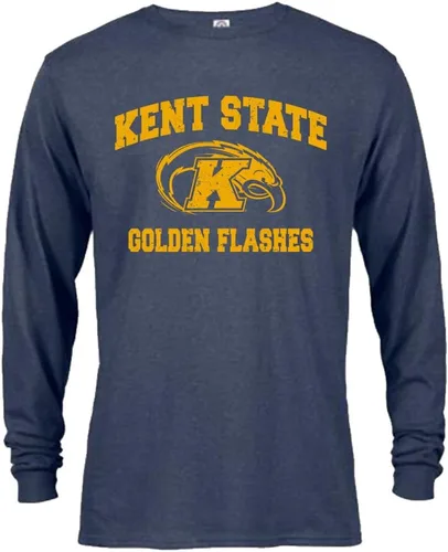 Miniatura 7 de Sport Your Gear Kent State Golden Flashes Retro Distressed Camiseta de manga larga