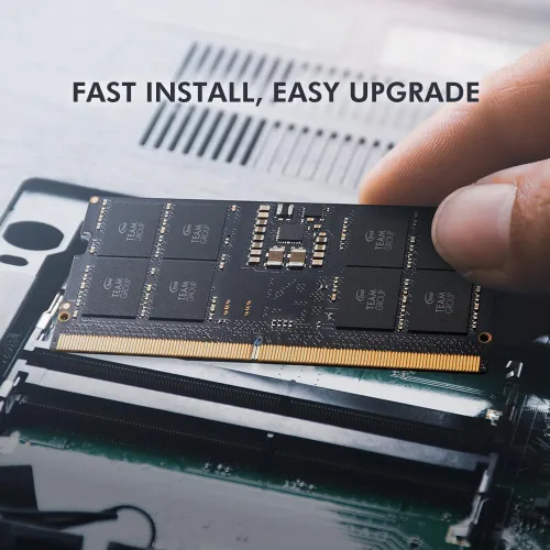 Miniatura 3 de TEAMGROUP Elite SODIMM DDR5 32 GB 5600 MHz (PC5-44800) CL46 Módulo de memoria de portátil Ram sin ECC no tamponado 1.1V de 262 pines - Canal dual