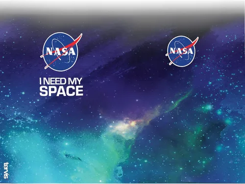 Miniatura 2 de Tervis Vaso aislado de doble pared NASA I Need My Space hecho en Estados Unidos mantiene las bebidas frías y calientes, 24 onzas, clásico