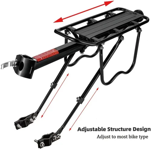 Miniatura 5 de Portaequipajes trasero para bicicleta para bicicleta de montaña para bicicleta de montaña