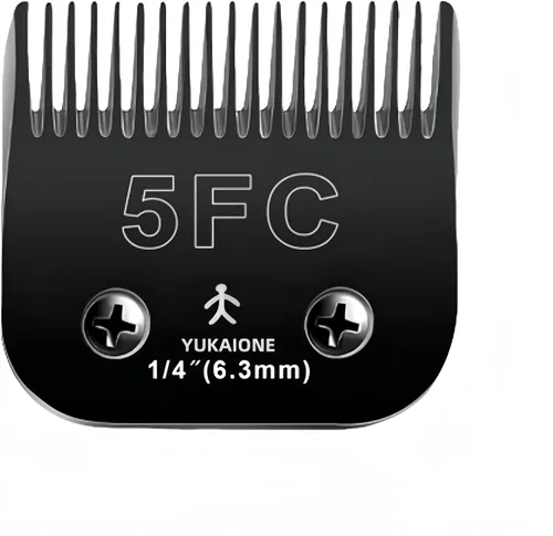 Miniatura 8 de 4F - Cuchilla para cortar perros, acero SK2, compatibilidad universal con Andis, Oster, Wahl, corte de 3/8 pulgadas para abrigos medianos
