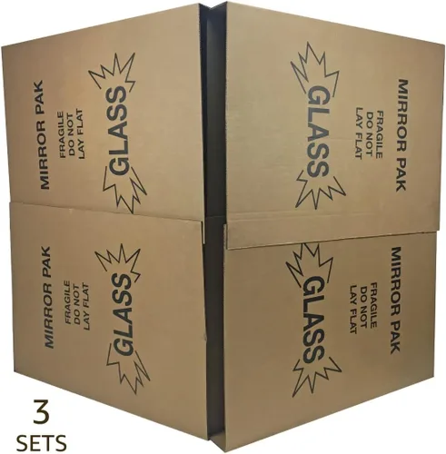 Miniatura 2 de UBOXES 3 cajas móviles para fotos y espejo para imágenes grandes de hasta 40 x 60 pulgadas