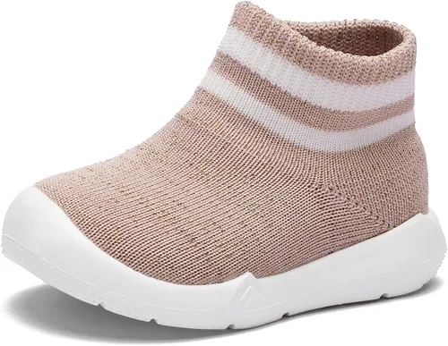 Engtoy Baby Sock Shoes Baby Walking Shoes Infant Non-Slip Breathable Slippers with Soft Rubber Sole Baby Boys Girls Slip On Sneakers