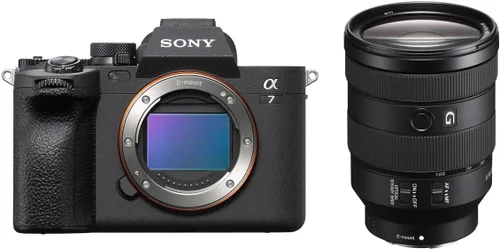 Sony Alpha a7 IV - Cámara digital 4K con lente intercambiable sin espejo de marco completo, color negro, paquete con lente Sony FE 0.945-4.134 in