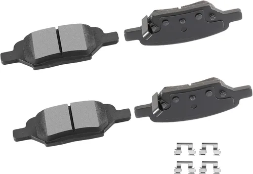 Miniatura 29 de Pastillas de freno de cerámica delanteras traseras 8 piezas para Mercedes-Benz CLK3/CLK430, 98-99 para Mercedes-Benz E300, 98-02 04 05
