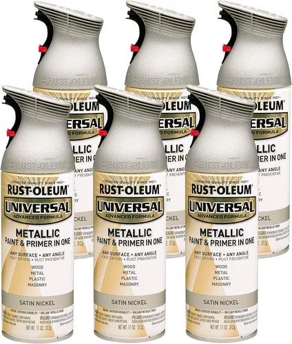 Miniatura 85 de Rust-Oleum 245197 Pintura en aerosol universal para todas las superficies, 12 onzas, negro satinado