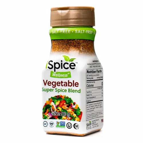 Miniatura 13 de iSpice - Sin sal Sin azúcar Mezcla de especias súper saludable 100% libre de grasa pura para pollo Todo natural Listo para usar tal cual