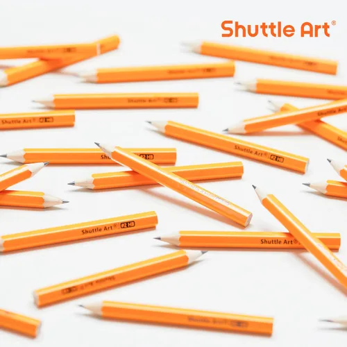 Miniatura 8 de Shuttle Art Paquete de 900 lápices de golf HB #2, mini lápices de madera de 3.5 pulgadas a granel, lápiz pequeño preafilado para niños profesores