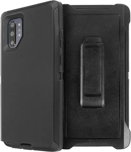Miniatura 11 de AICase Funda para Galaxy Note 10 Plus, protección contra caídas, cuerpo completo, resistente, con protector de pantalla, a prueba de golpes, caídas