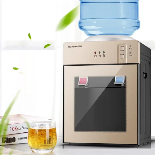 Miniatura 10 de Dispensador de agua caliente y fría, dispensador de enfriador de agua de carga superior de 5 galones, 3 ajustes de temperatura, dispensador