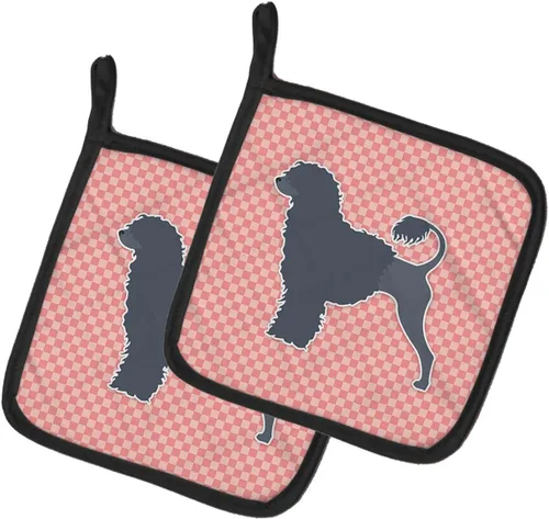 Miniatura 63 de Caroline's Treasures BB3567PTHD - Juego de soportes para ollas de cocina resistentes al calor, almohadillas calientes para cocinar, hornear, Copo