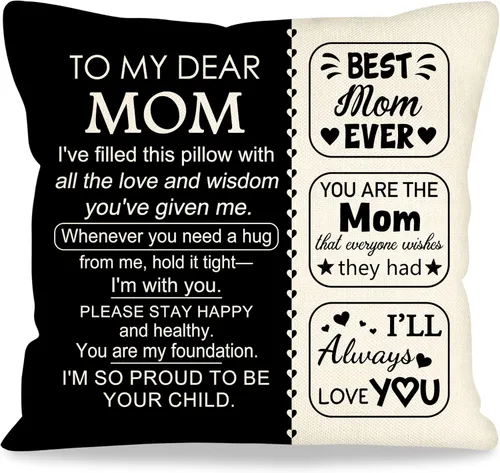 Miniatura 12 de Fundas de almohada decorativas de 18 x 18 pulgadas con ideas de regalos para familiares y amigos, regalos después de una cirugía, regalo