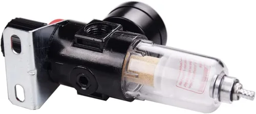 Miniatura 6 de Kit de regulador de presión de filtro de aire neumático AFR2000 de 1/4G de pulgada (0 a 145 psi) Filtro de compresor de herramienta de aire