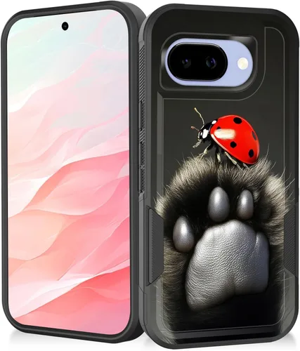 Miniatura 100 de Funda para Pixel 7a, resistente de doble capa híbrida de policarbonato duro de goma suave a prueba de golpes para Google Pixel 7A 6.1 pulgadas