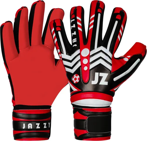 Guantes de portero de fútbol profesional para adultos jóvenes, guantes de portero con protección extraíble para los dedos, transpirables, agarre