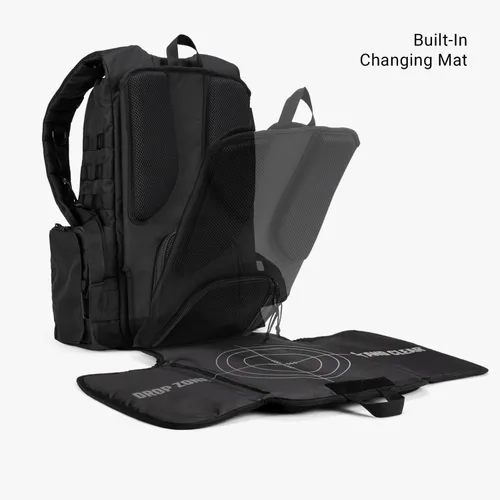 Miniatura 2 de Tactical Baby Gear Daypack Mochila Táctica de Pañales para Papás - Compatible con MOLLE, Alfombrilla de Cambio Integrada, Correas para Cochecito