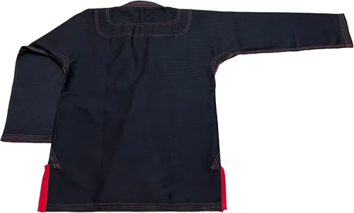 Miniatura 6 de Bjj Gi Jiu Jitsu con puntada roja Bjj Gi Jiu Jitsu Kimonos Gi 100% algodón Perl Weave 450GSM