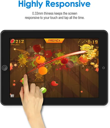 Miniatura 4 de JETech Protector de pantalla solo para iPad 2 (2011) / iPad 3 (2012) / iPad 4 (2012) – Modelos descontinuados – no para ningún iPad nuevo – Vidrio