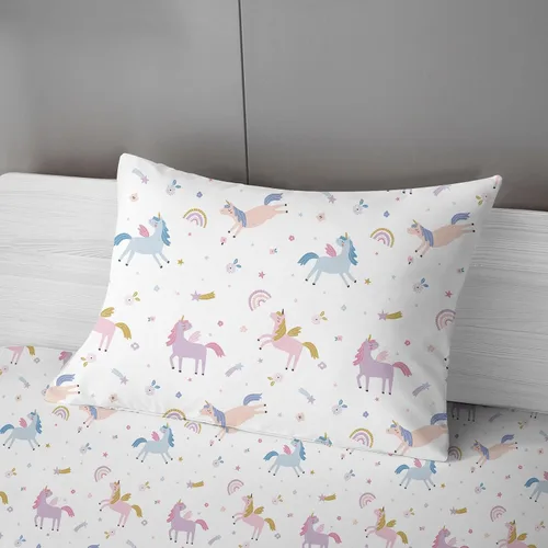 Miniatura 59 de MUSOLEI Sábana bajera ajustable de hongos, ropa de cama de hongos, decoración de hongos para niños, niños; juego de sábanas individuales; 1 sábana
