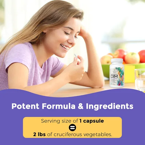 Miniatura 7 de Liposomal DIM 400 mg - Equilibrio hormonal, apoyo al estrógeno para mujeres, suplemento DIM con vitamina E, onagra, cimicifuga, ácidos grasos