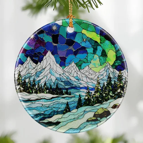 Miniatura 16 de Adorno de puesta de sol de playa, adorno de Navidad, decoración de árbol de Navidad, decoración de vacaciones, relleno de calcetines, idea de regalo
