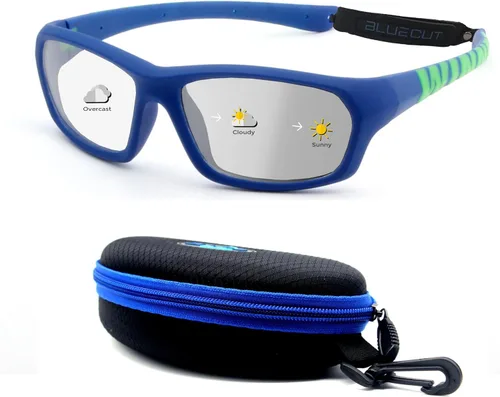 Miniatura 11 de BLUE CUT Sports Protection Goggles, Photochromic Lenses Safety Glasses for Basketball, Pickleball and Outdoor Sports