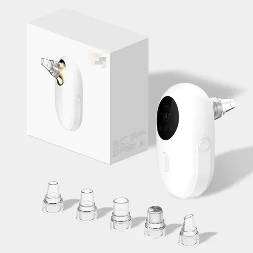 Miniatura 2 de WEedsy Aspiradora de poros para eliminar puntos negros, dispositivo eléctrico de belleza para limpieza profunda de la piel facial, 3 succiones