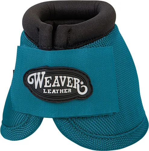 Weaver Leather Ballistic No-Turn Bell Boots Turquesa